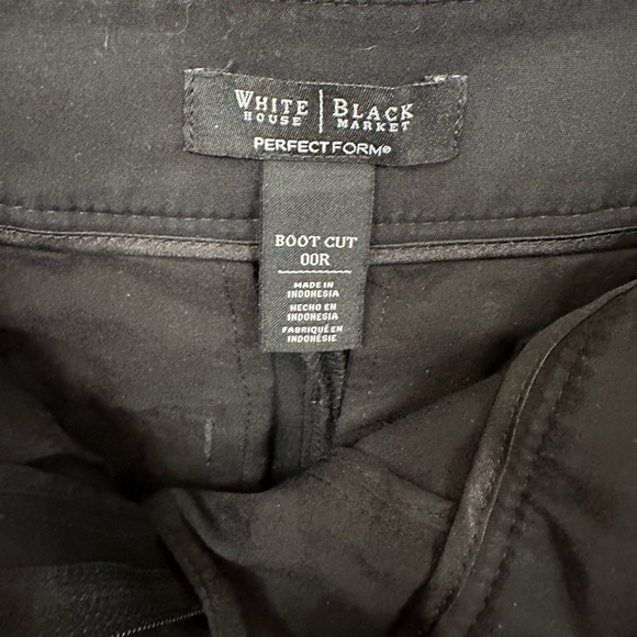 WHBM Boot Cut pants. Size 00R - Picture 3 of 3